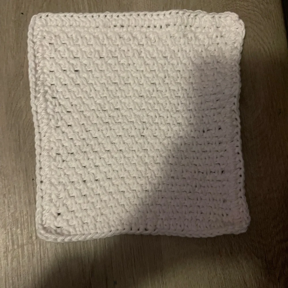 Wash cloth cute and yarn